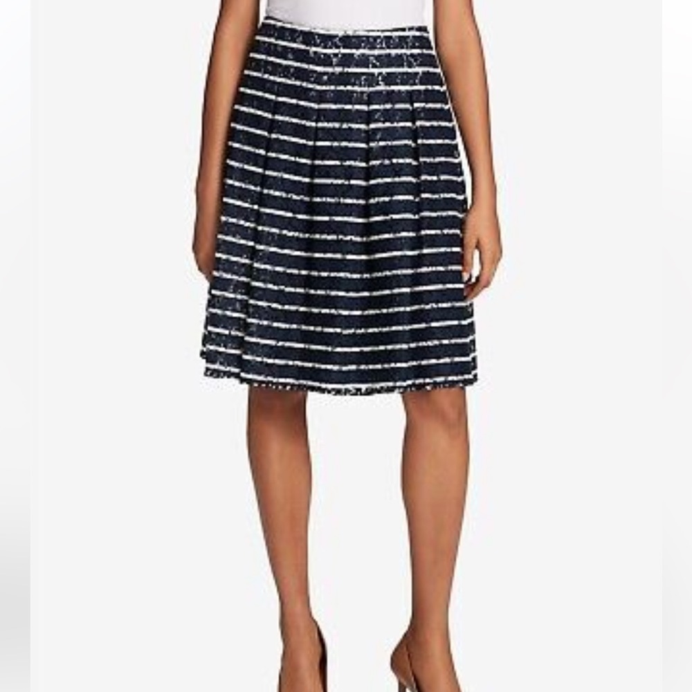 NWT | Tommy Hilfiger | Blue and White Lace Skirt | Size 14